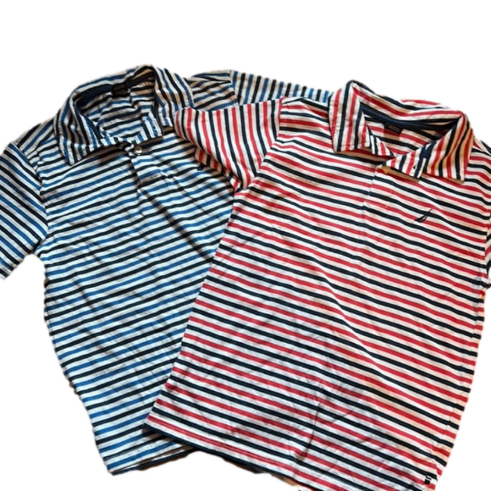 2 Nautica polo shirts EUC